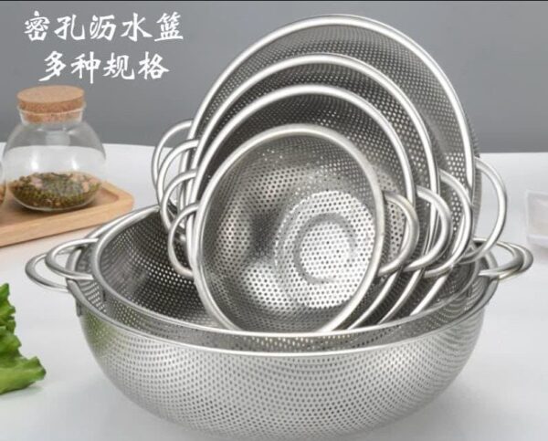 Aluminum sieve 6 in 1